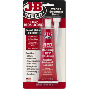 J-B Weld Hight Temp Red Silicone 85 g.