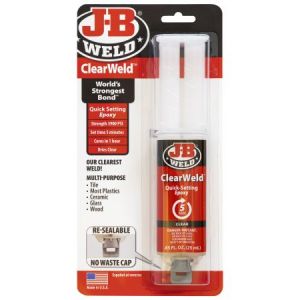J-B Weld Clear Weld Epoxy 25 ml.