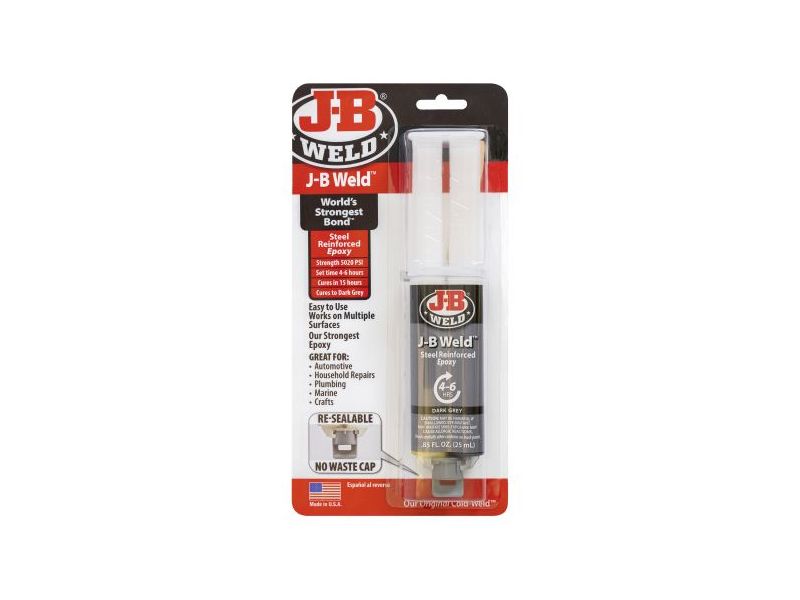 J-B Weld Steel Reinforced Cold-Weld Epoxy 25 ml.