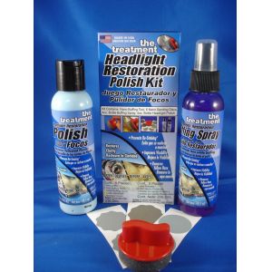 Treatment Headlight Restoration Polish Kit  236,5 ml.