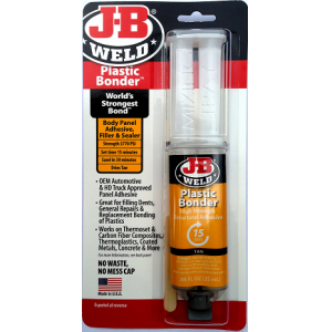 J-B Weld Plastic Bonder borostyán színű 25 ml.