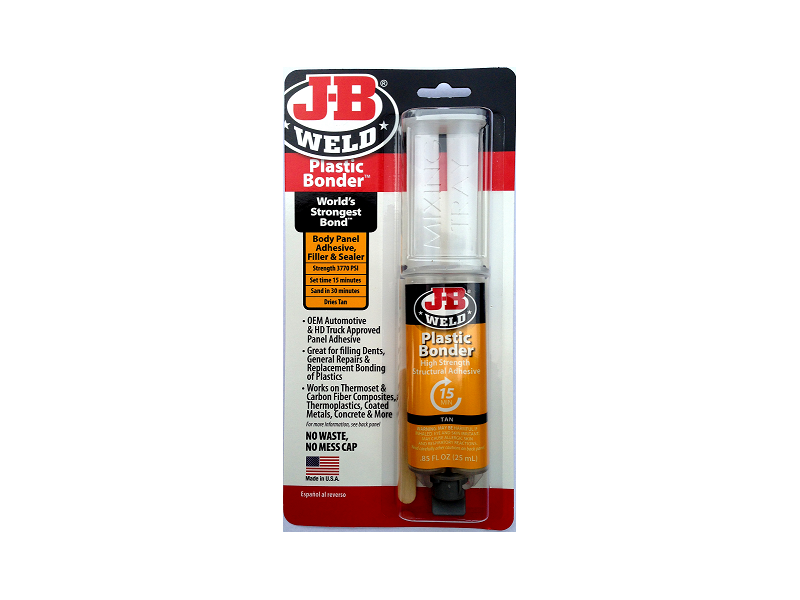 J-B Weld Plastic Bonder borostyán színű 25 ml.