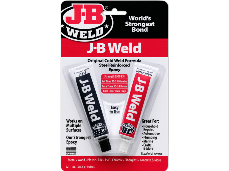J-B Weld Steel Reinforced Cold-Weld Epoxy 56,8 g.