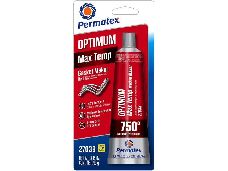 Permatex Optimum Max Temp Red Silicone 85 g.